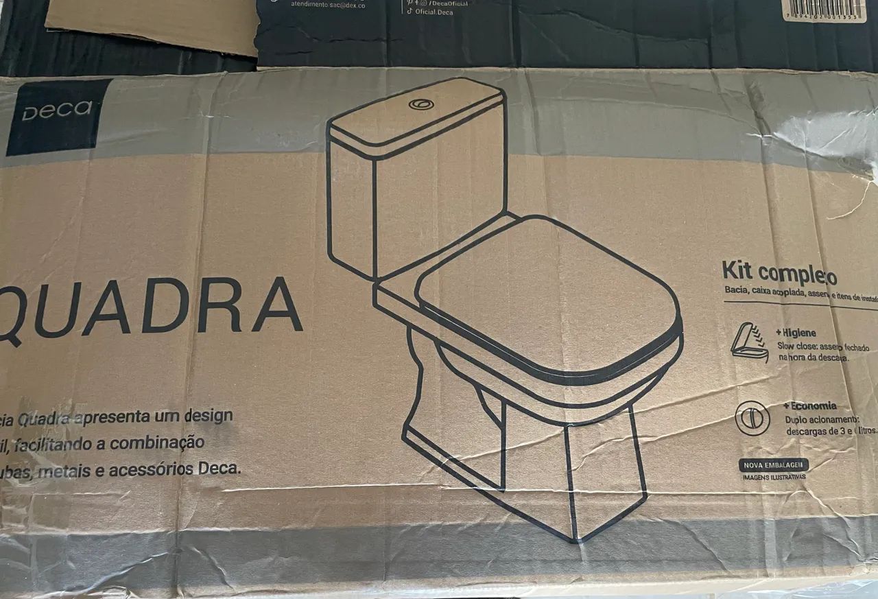 Vaso completo deca quadra