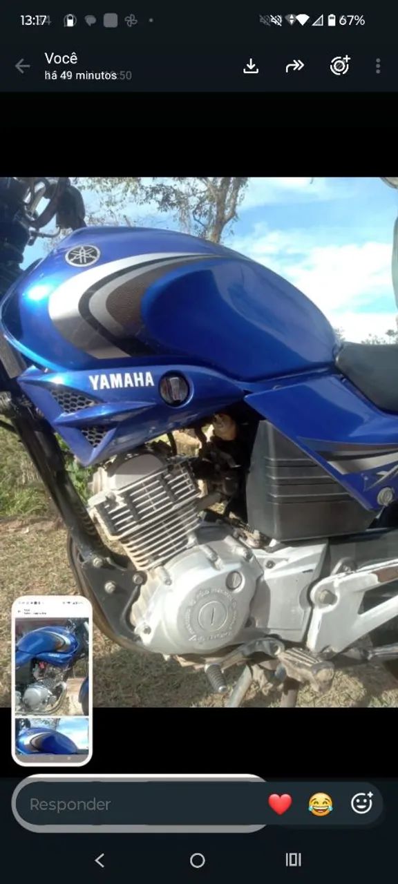 YBR 125 start  - Foto 4