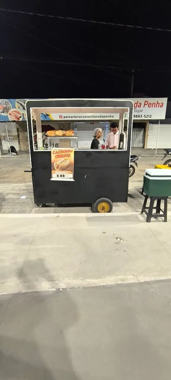 Vende-se carrinho de lanche 