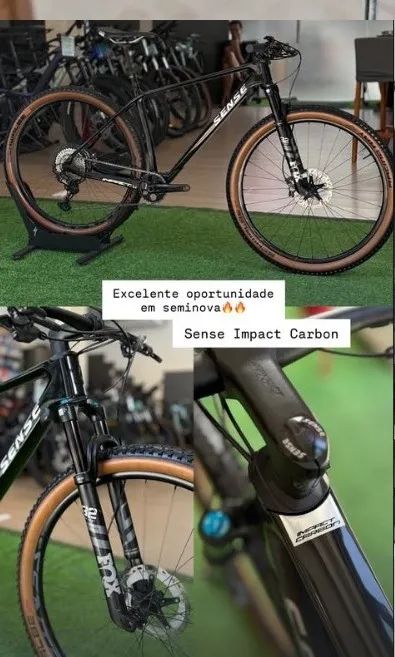 Bicicleta Sense Impact Carbon - Tam. L - Foto 2