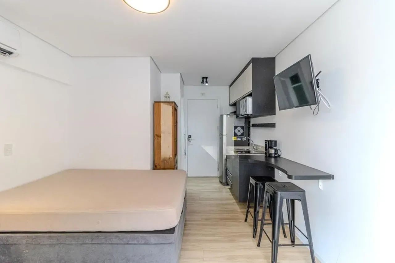 Studio para alugar com 24m², 1 quarto e 1 vaga - Foto 4