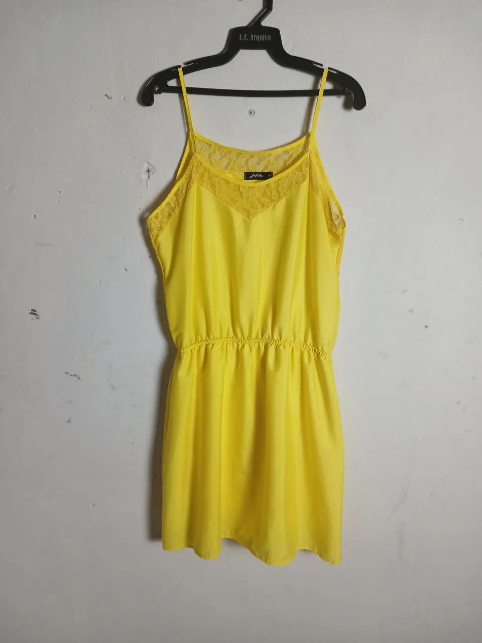 Vestido amarelo de alcinha just be  - Foto 6