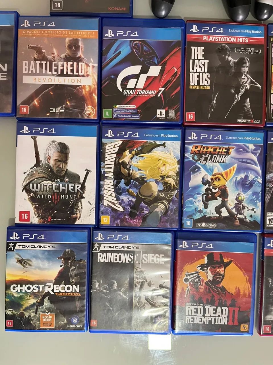 PS4 Pro 21 jogos e 2 controles  - Foto 4