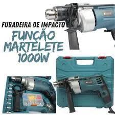 Furadeira De Impacto Cabeça De Ferro 1000W 110V Excelente