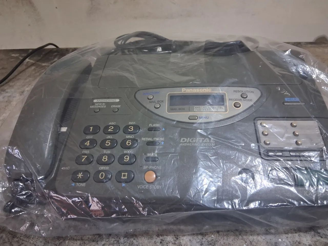 Aparelho Fax Panasonic KX F700 funcionando antiguidades  - Foto 3