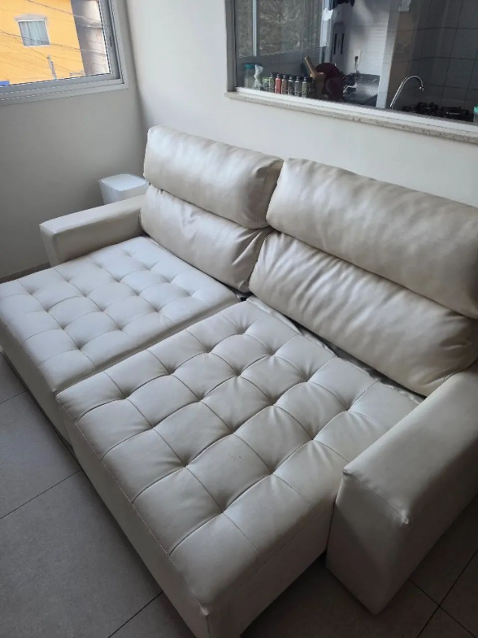 Sofá retrátil 3 lugares  - Foto 2