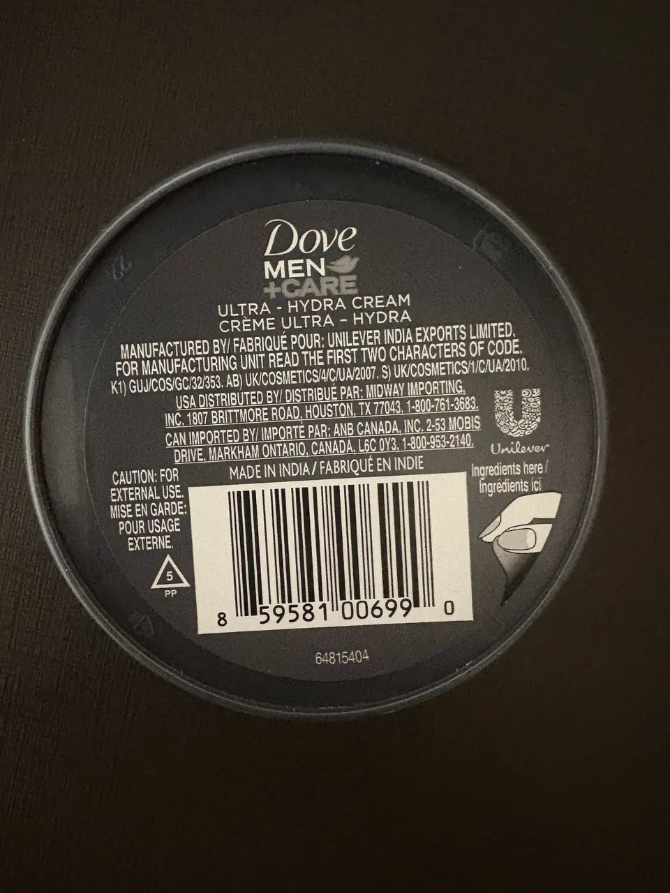 Hidratante Dove Men+Care ultra hydra 75ml - Foto 2