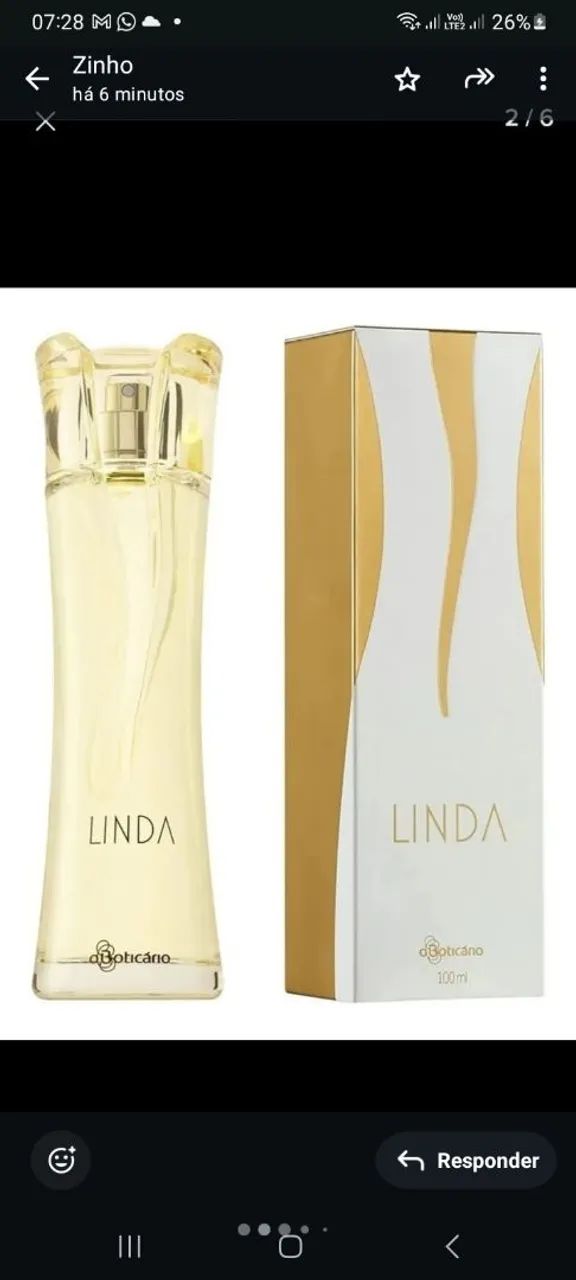 Perfume, Boticário Linda