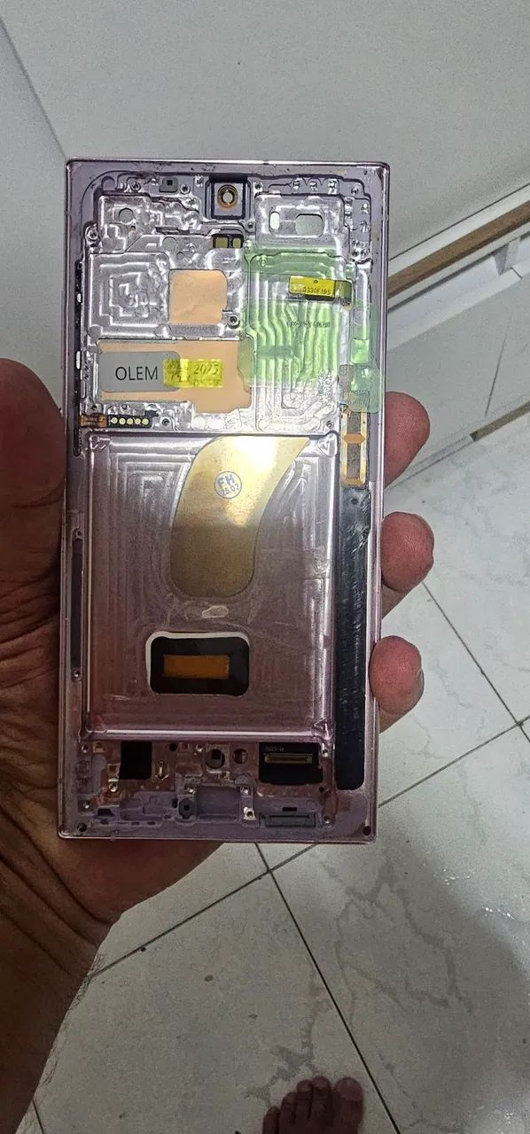 FRONTAL REPOSIÇÃO COM ARO SAMSUNG S23 ULTRA A TELA NÃO É ORIGINAL!!