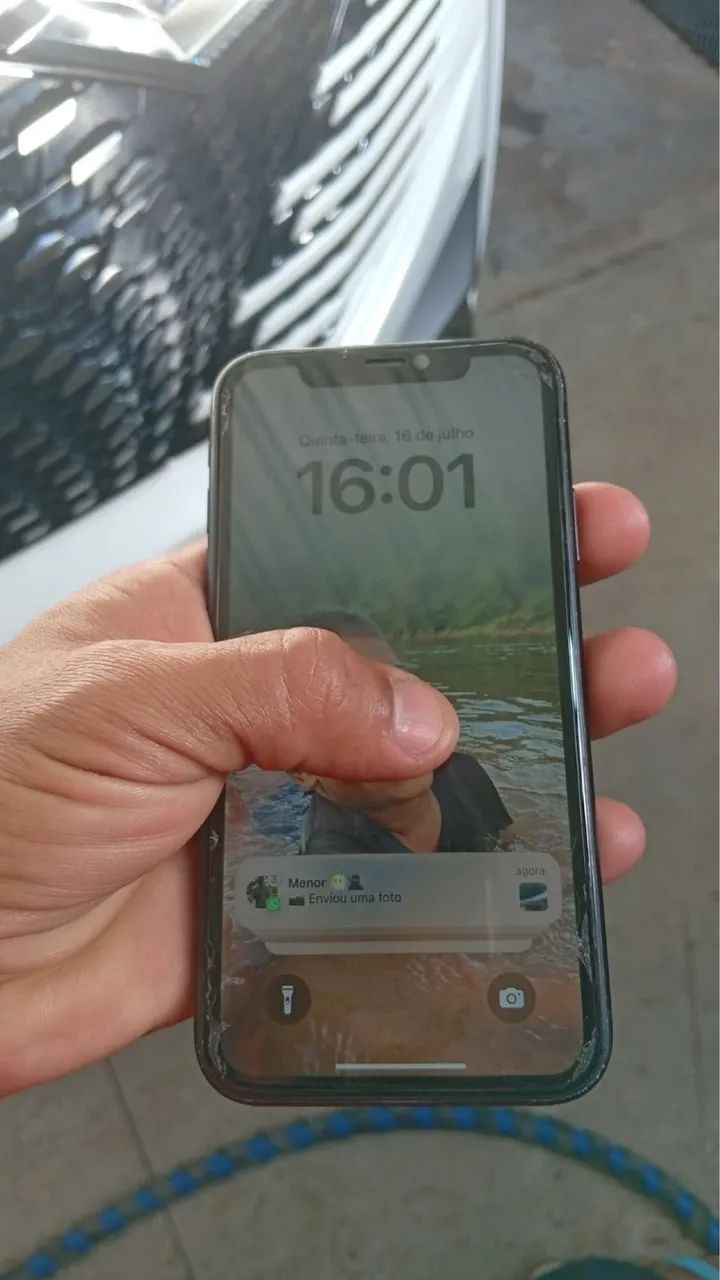 iPhone XR original nunca aberto funcionando Face ID  - Foto 3