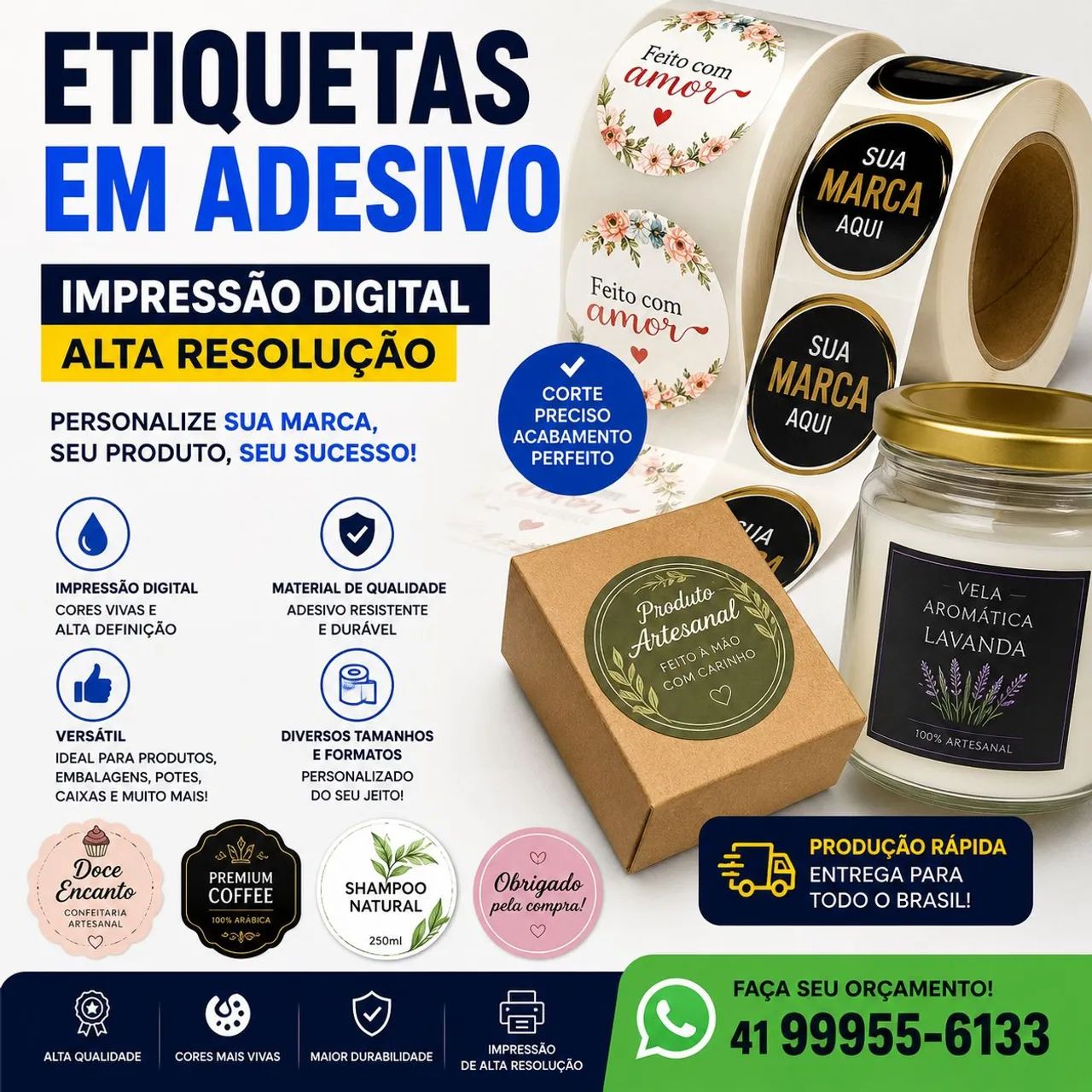 Adesivos de todo tipo - Foto 2