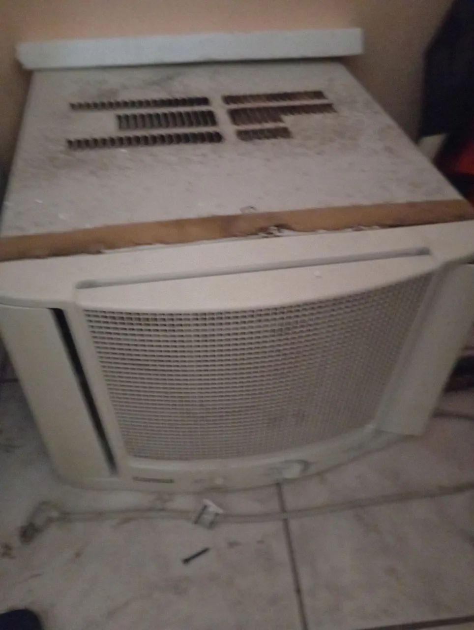 Ar condicionado de gaveta defeito