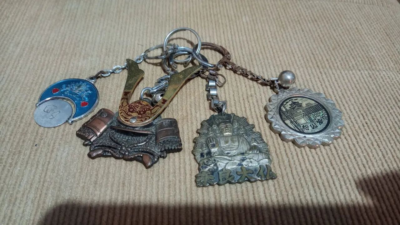 Chaveiros anos 80 e 90