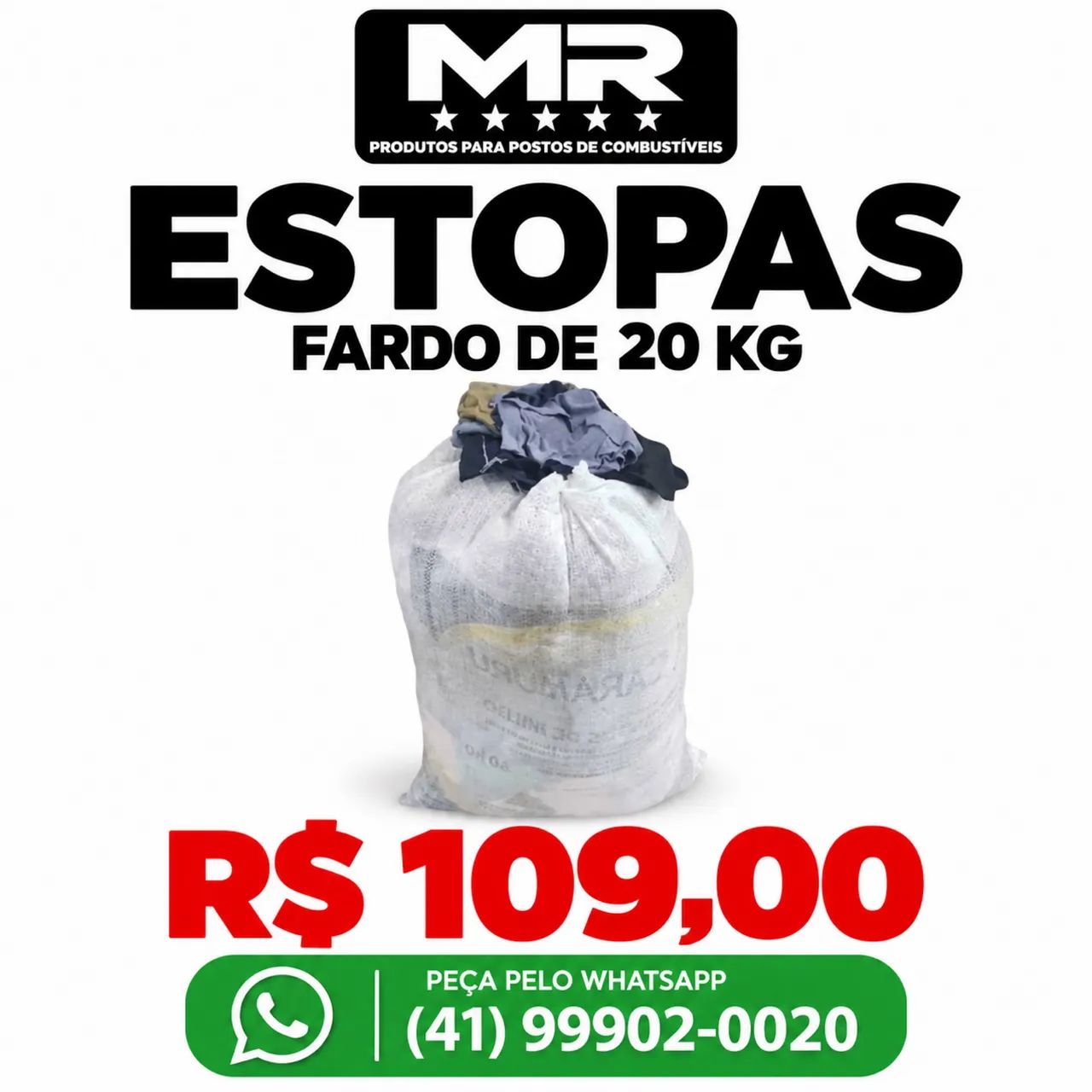 ESTOPAS FARDOS DE 20 kg