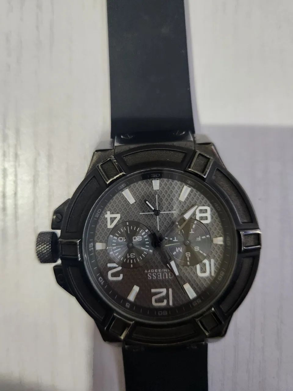 Relógio Analógico GUESS RIGOR Original 