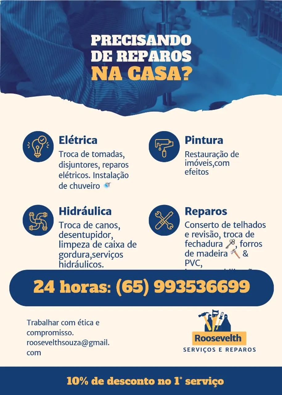 Todos os reparos em geral  *