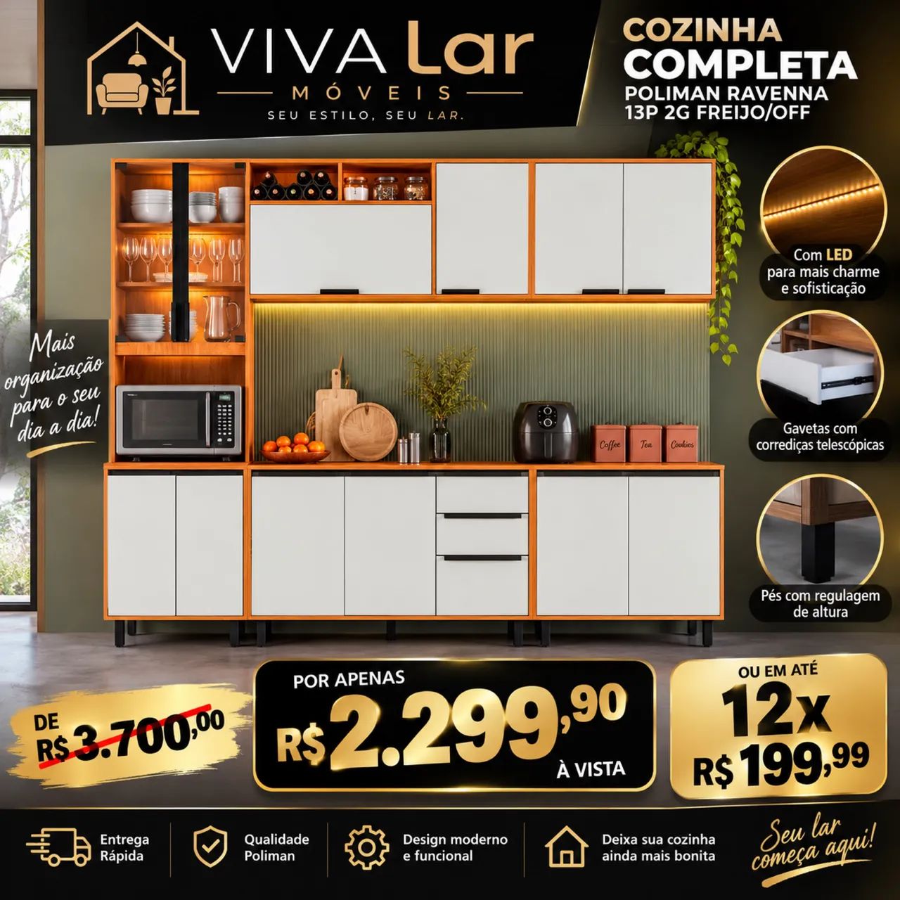 Cozinha completa NOVA
