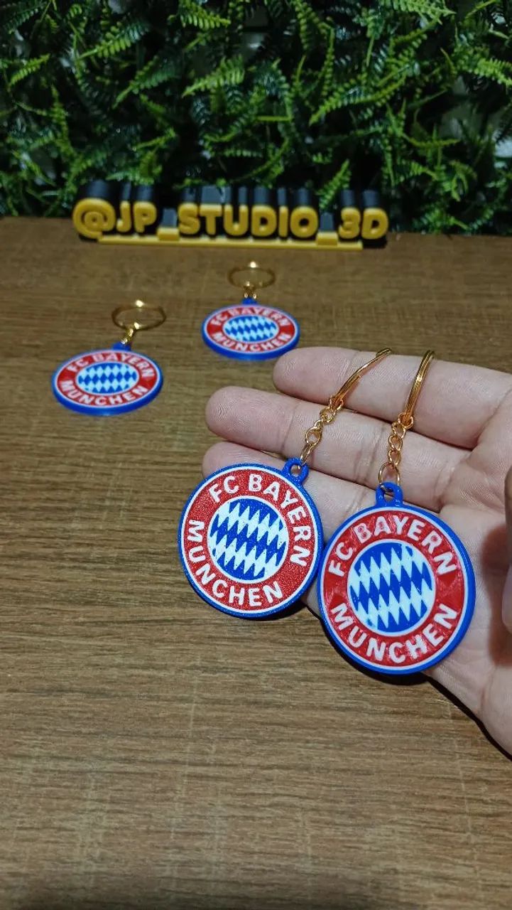 Kit 4 chaveiros do Bayern München - Foto 4