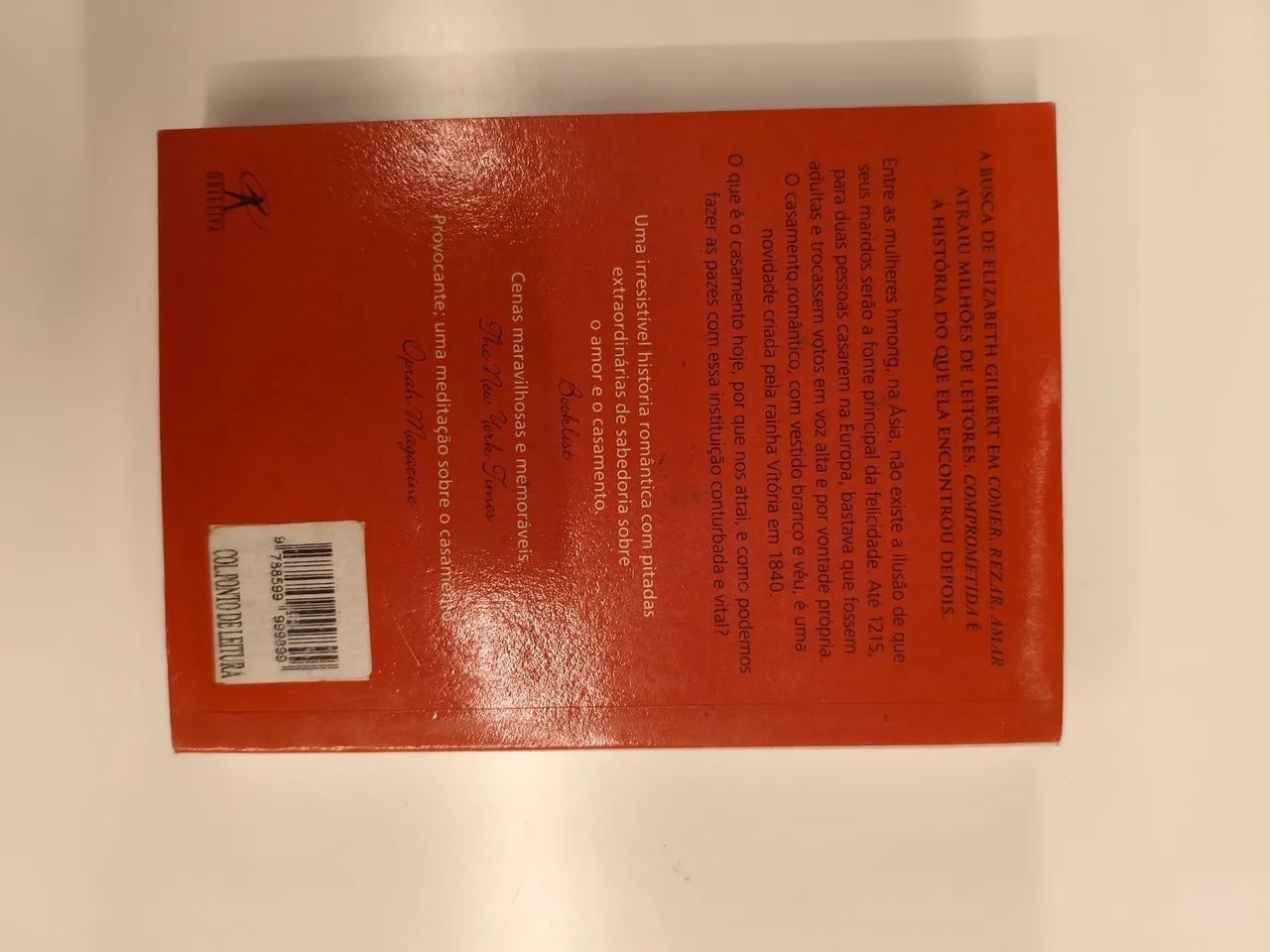 Livro Comprometida - Elizabeth Gilbert (Ed. Objetiva) - Foto 2