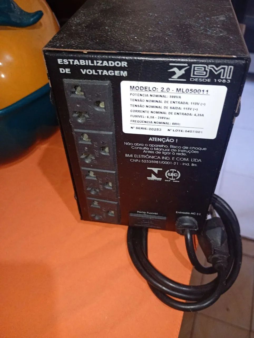 Estabilizador 500 watts  - Foto 2