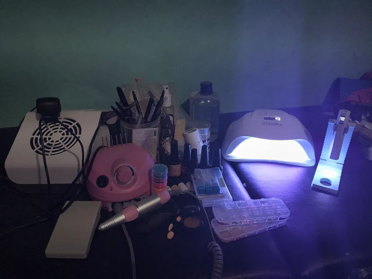 Material manicure e nail designer completo