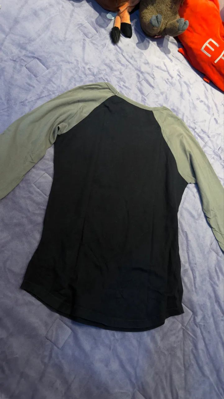 Camisa 3/4 Vans, Tamanho P (original)  - Foto 2