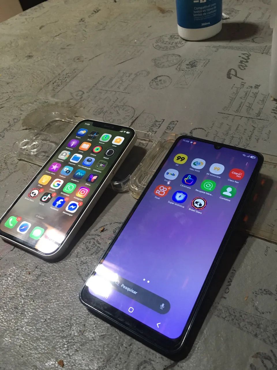 ? KIT 2 CELULARES ? IPHONE 12 + GALAXY A07 