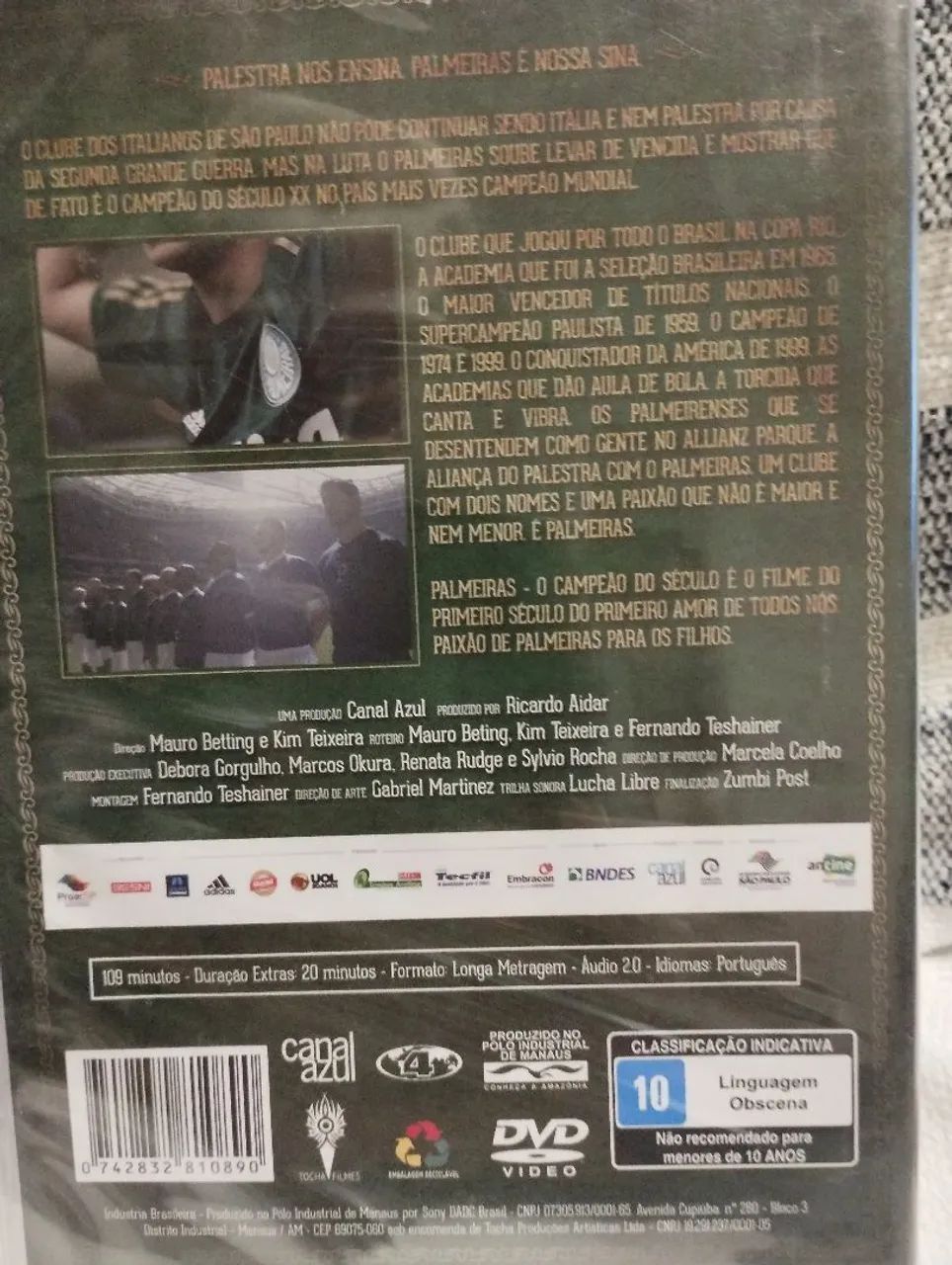 DVD PALMEIRAS O CAMPEÃO DO SÉCULO  - Foto 2