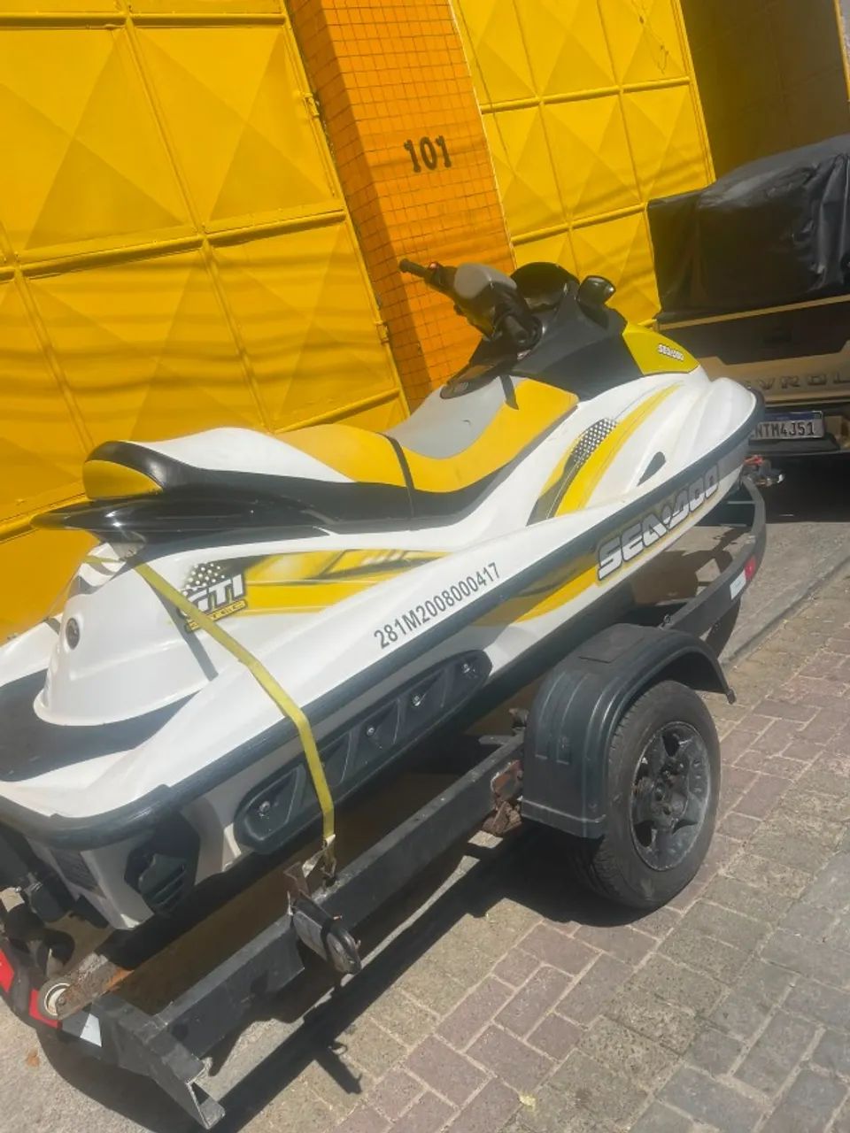 Jet Ski Seadoo GTI 130 2008 + CARRETINHA DE ALUMÍNIO R$33:500 - Foto 4