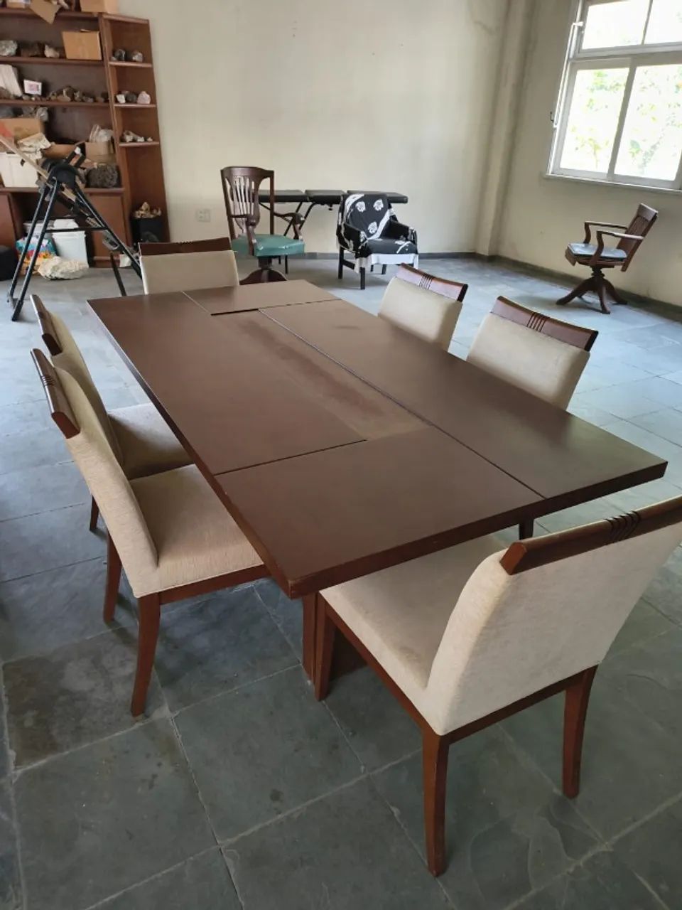 Mesa de Jantar retangular com 6 cadeiras - Foto 4