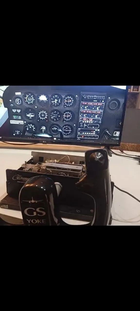 Simulador Vôo GS Yoke 737 e Throttle  - Foto 2