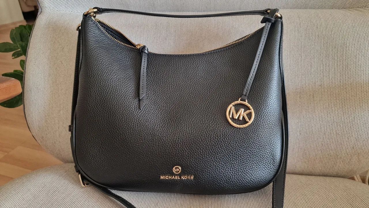 Bolsa Michael Kors kelsey nova couro - Foto 2