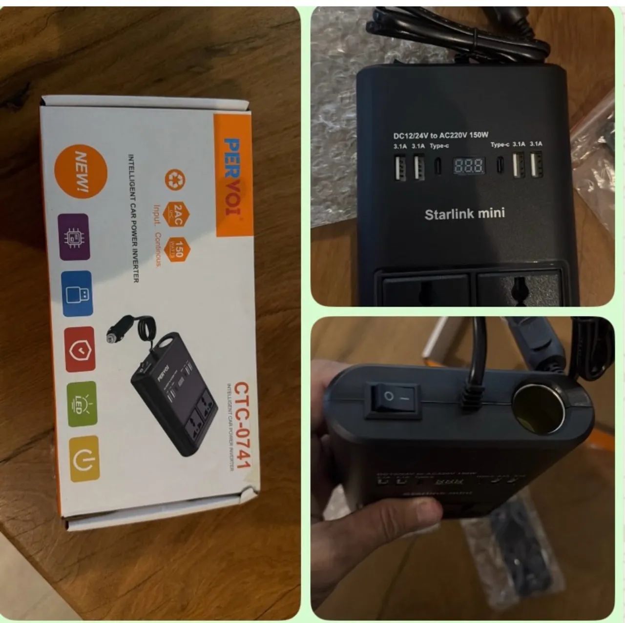 Vendo inversor e carregador para Starlink  - Foto 4