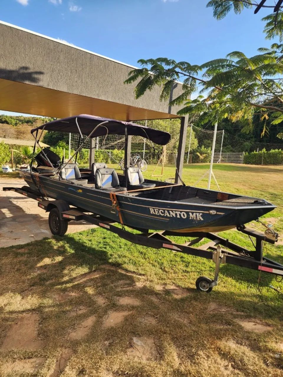 Barco completo motor 50 hp