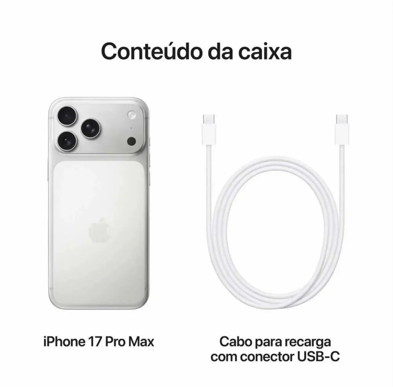 iPhone 17 pro max 256 ( usado / ótimo estado ) - Foto 3
