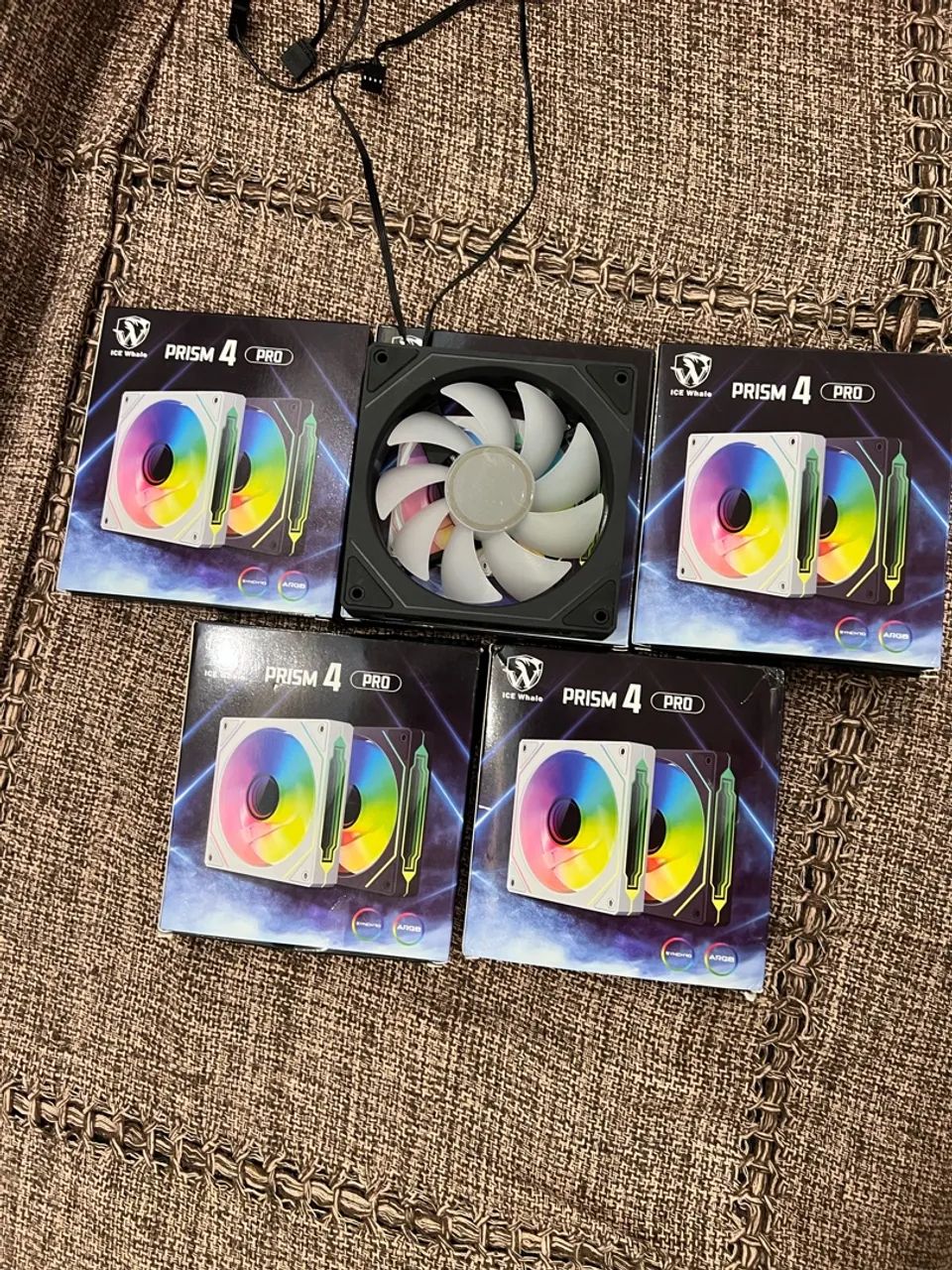 Kit 5 ventoinhas PRISM 4 Pro