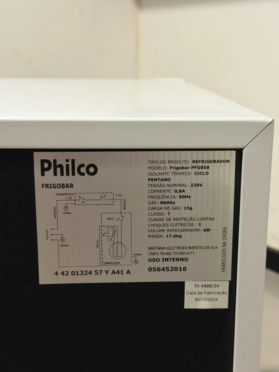 Frigobar Philco 68L 220v - Foto 2