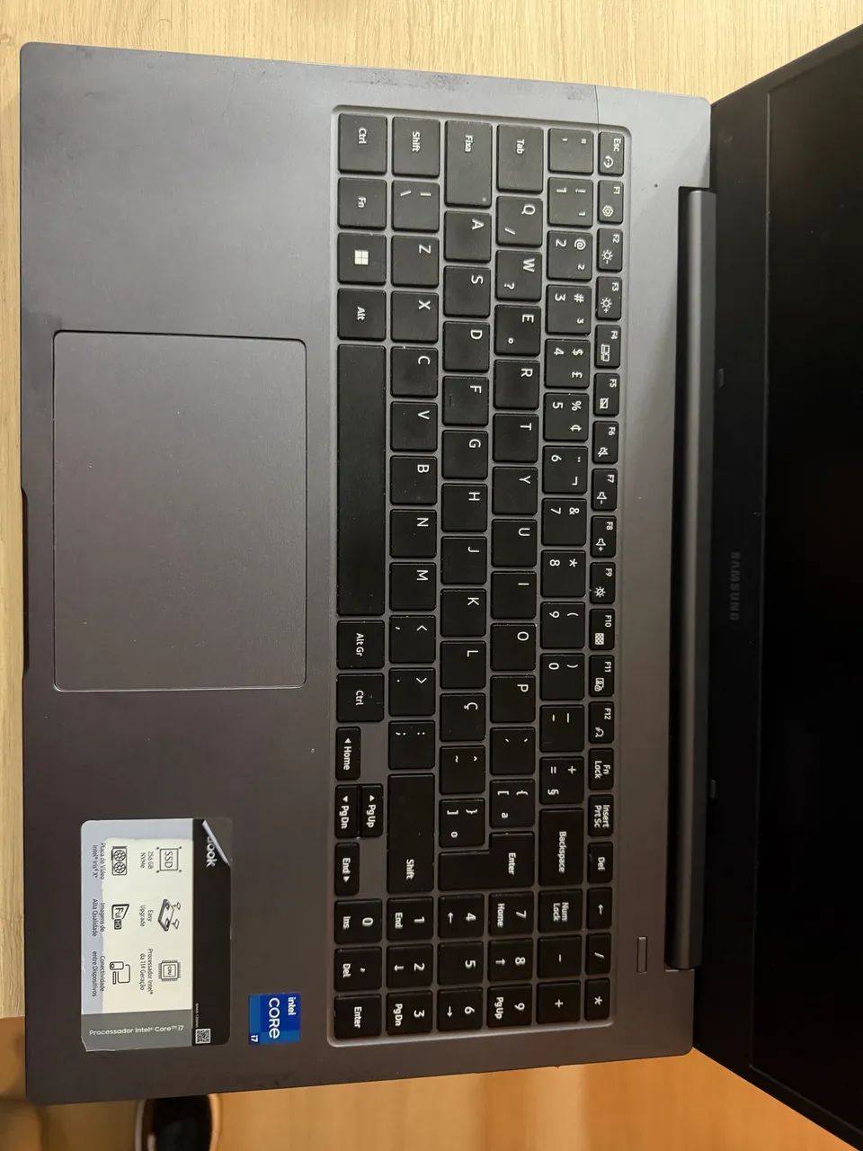 Notebook Samsung Book i7 11ª Geração | 8GB RAM | SSD 256GB - Foto 2
