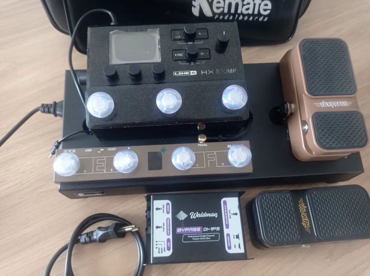 Hx stomp , pedal de volume 