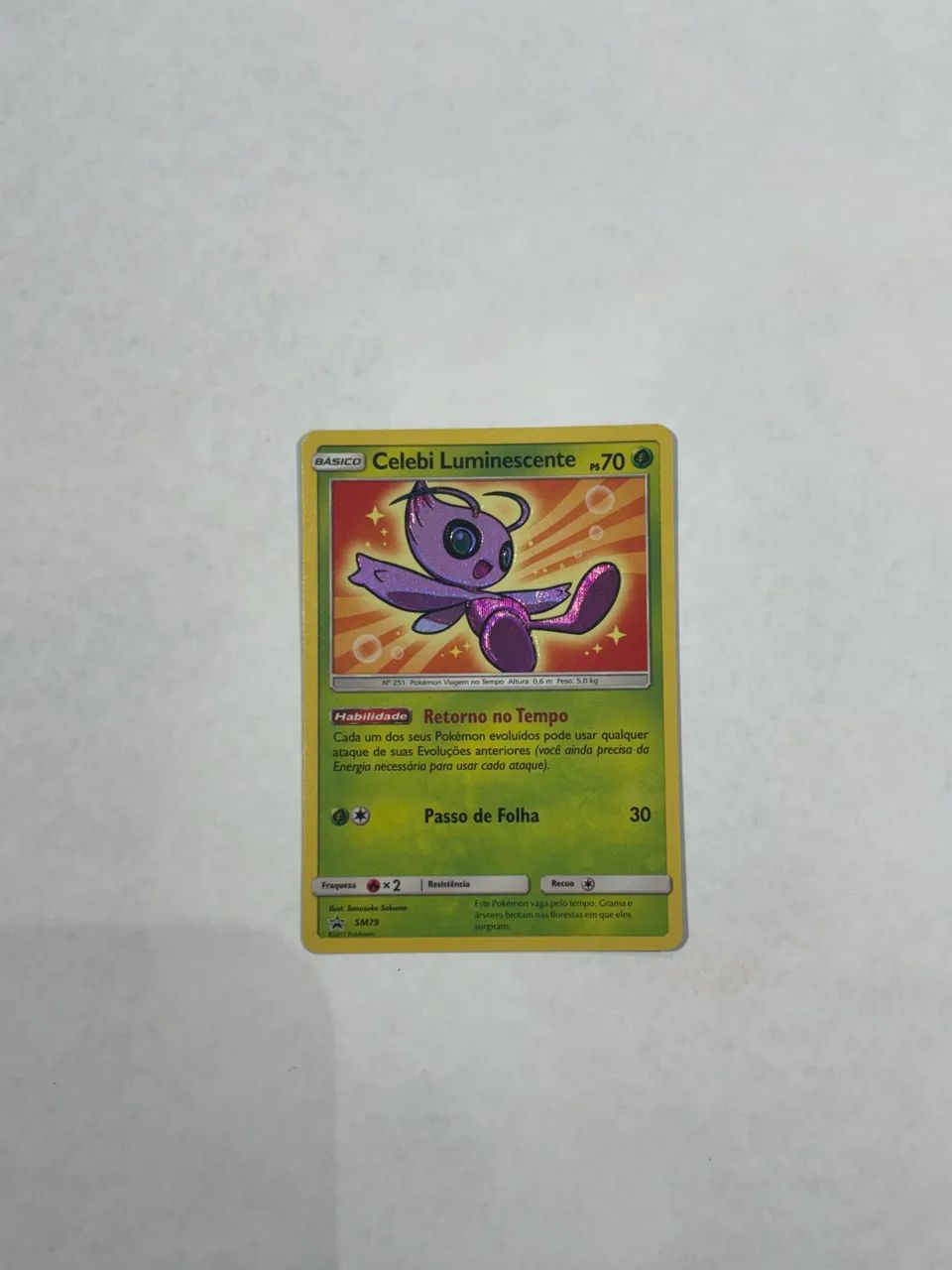 Celebi Luminescente - Pokémon TCG  - Foto 2