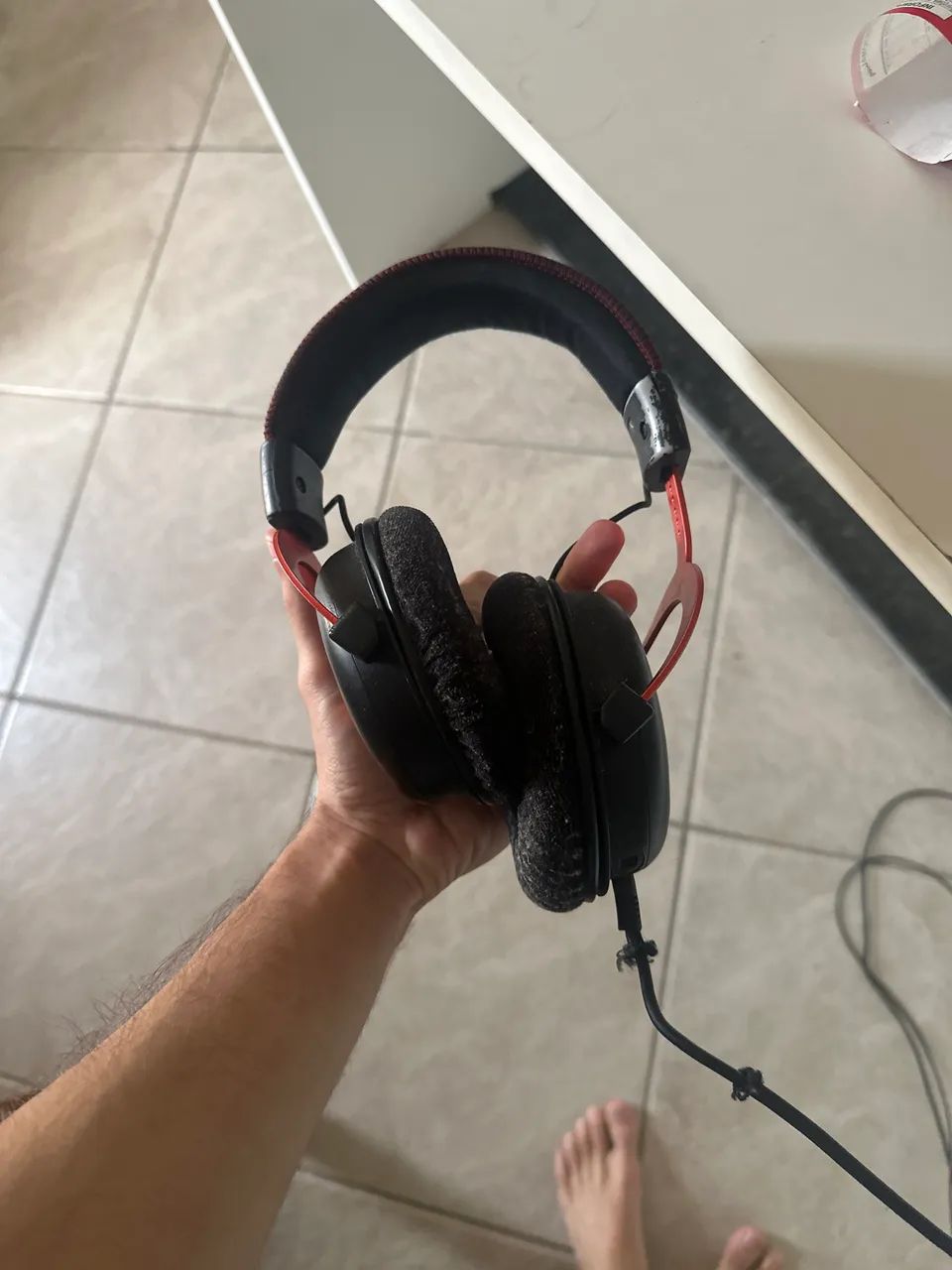 microfone e fone hyperx - Foto 2