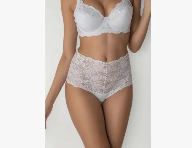 Calcinha Calça Clássica Guinee Demillus 57102 Em Renda - Foto 3