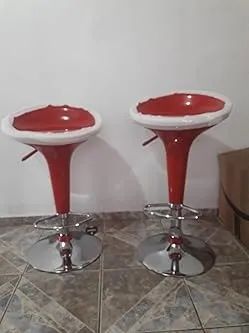 banqueta mor vermelha . - Foto 3