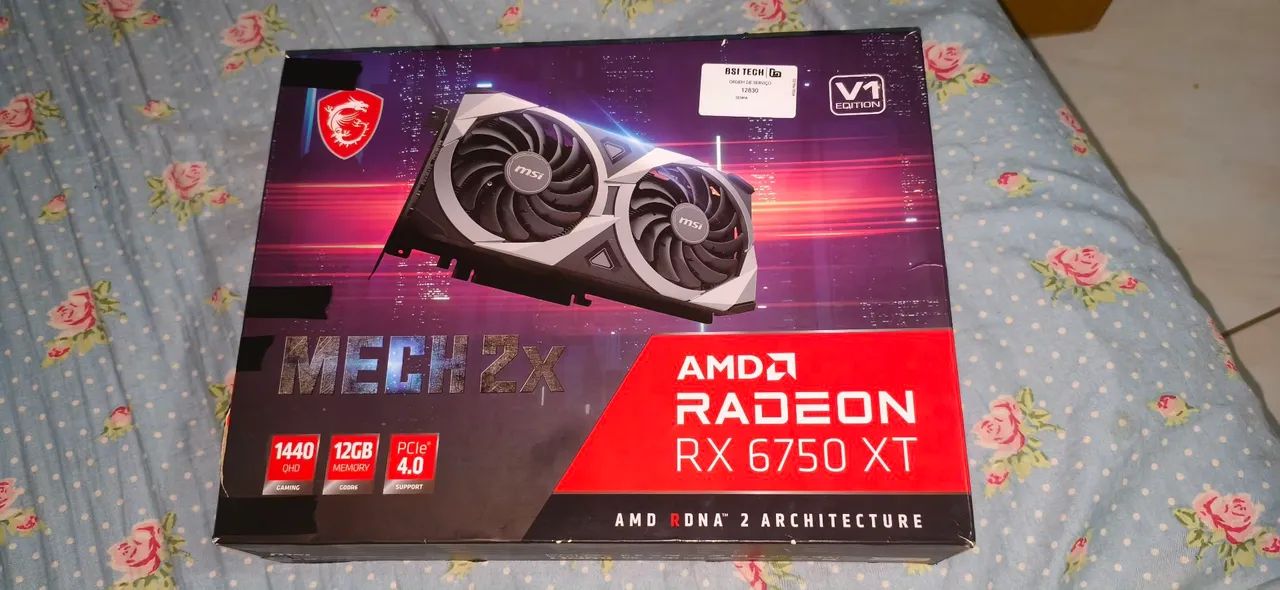 RX 6750 XT 12gb 