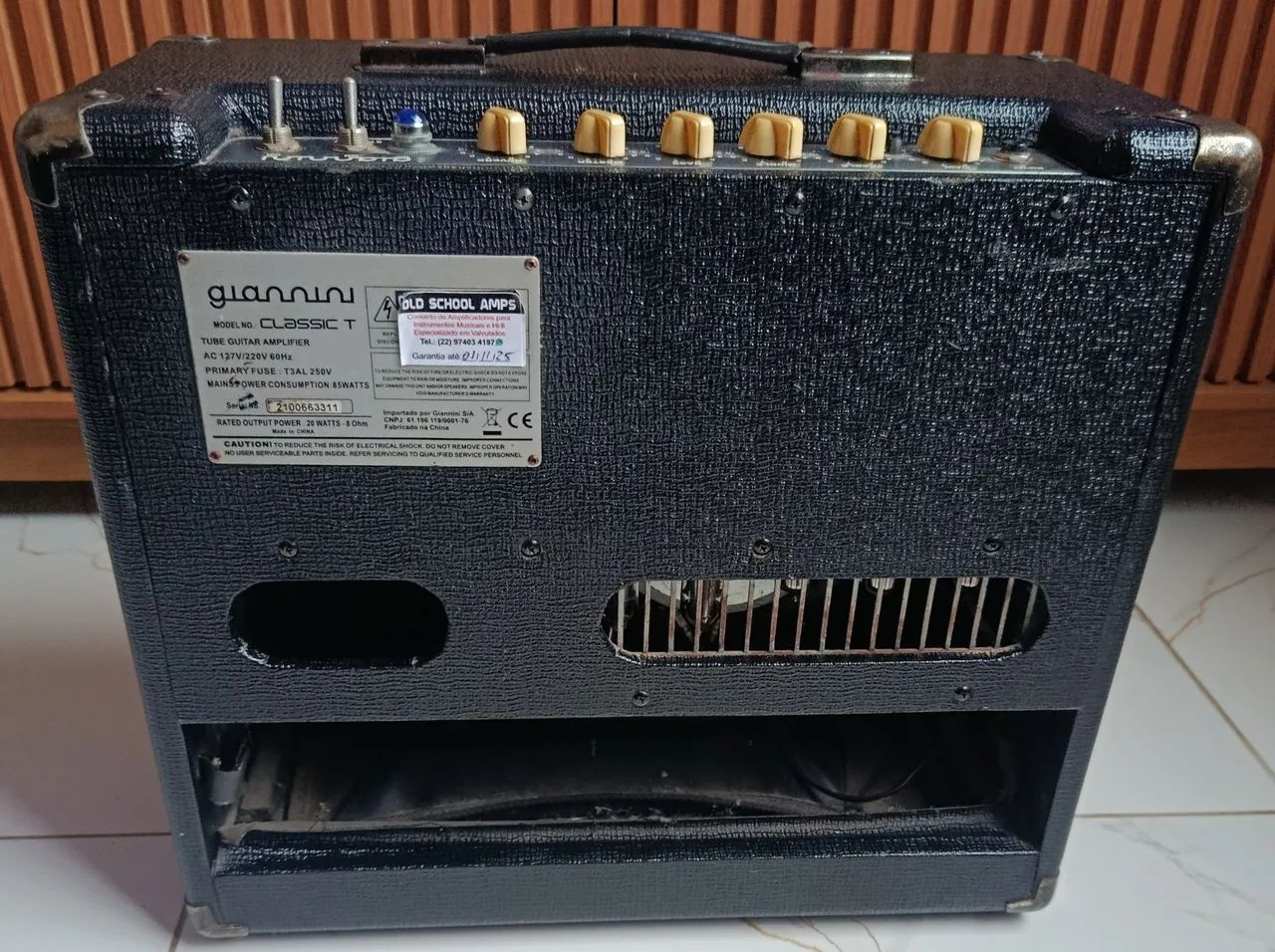 Amplificador Giannini Classic T  - Foto 3