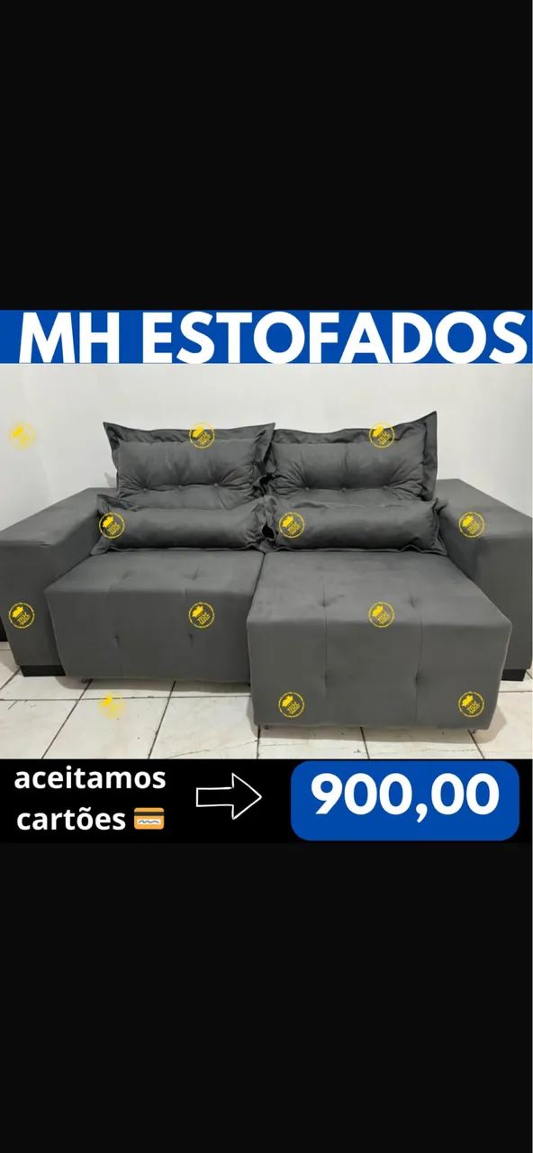 BLACK FRIDAY ? Todos os sofás com preços de fábrica! Aproveite agora! ?  - Foto 2