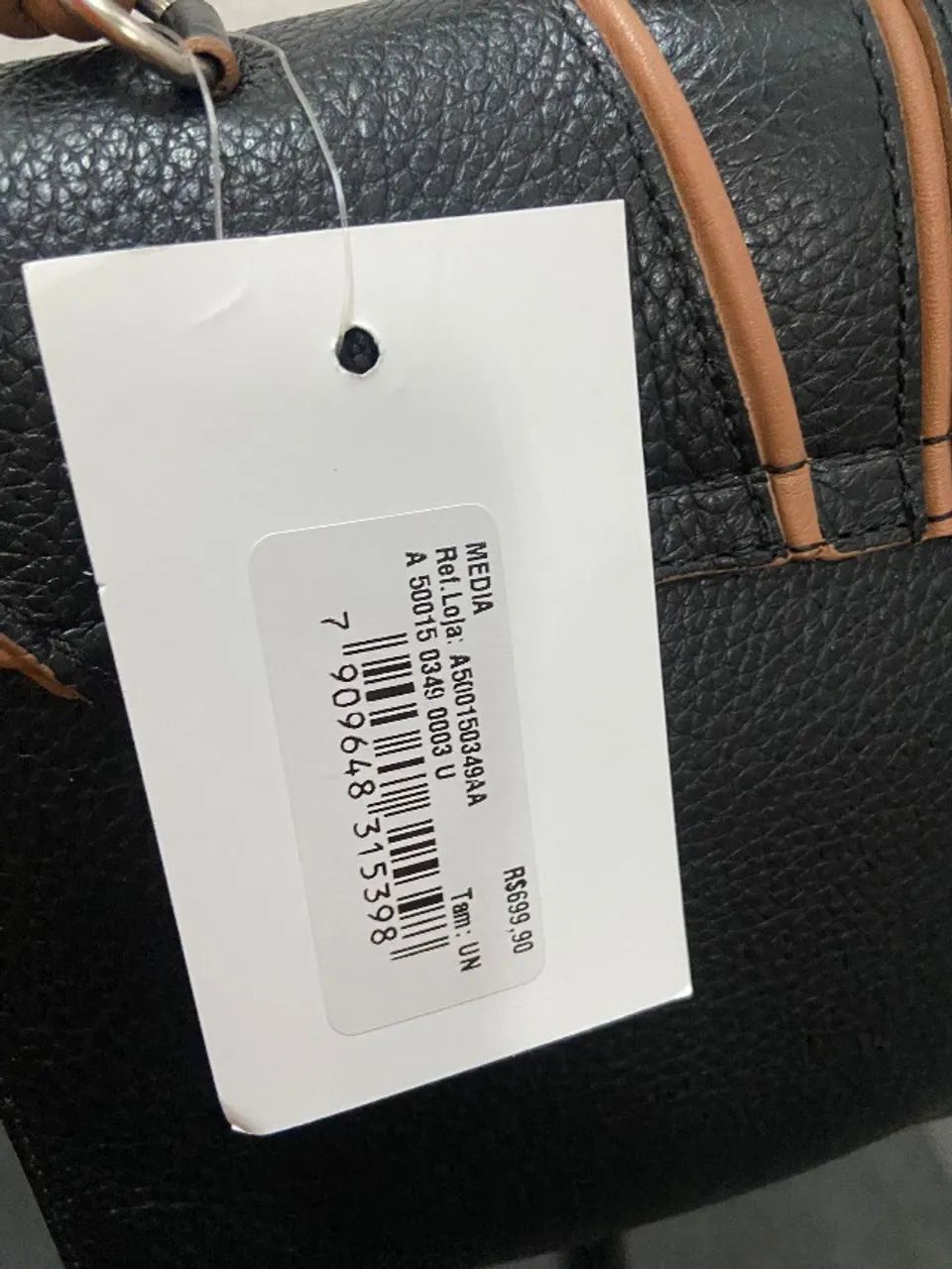 LINDA BOLSA EM COURO DA AREZZO NOVA COM ETIQUETA  - Foto 4