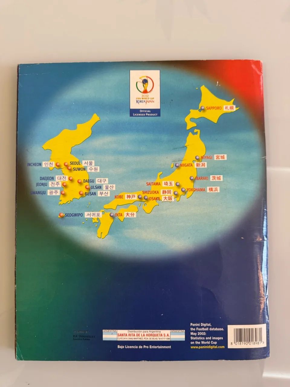 Korea 02 Álbum Copa do Mundo 2002 - Hobbies e coleções - Jardim