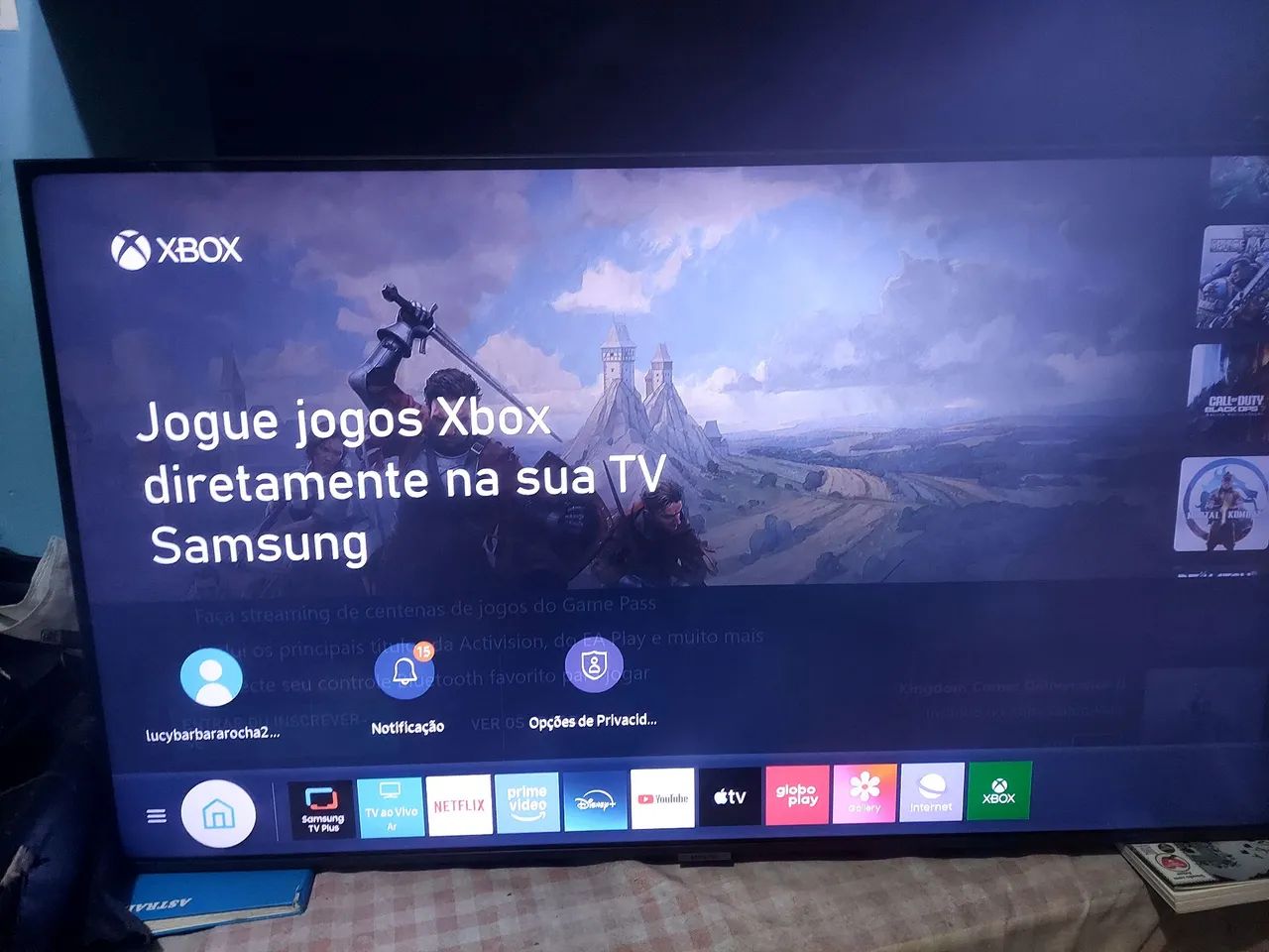 TV smart Samsung 43 Xbox Integrado  - Foto 3