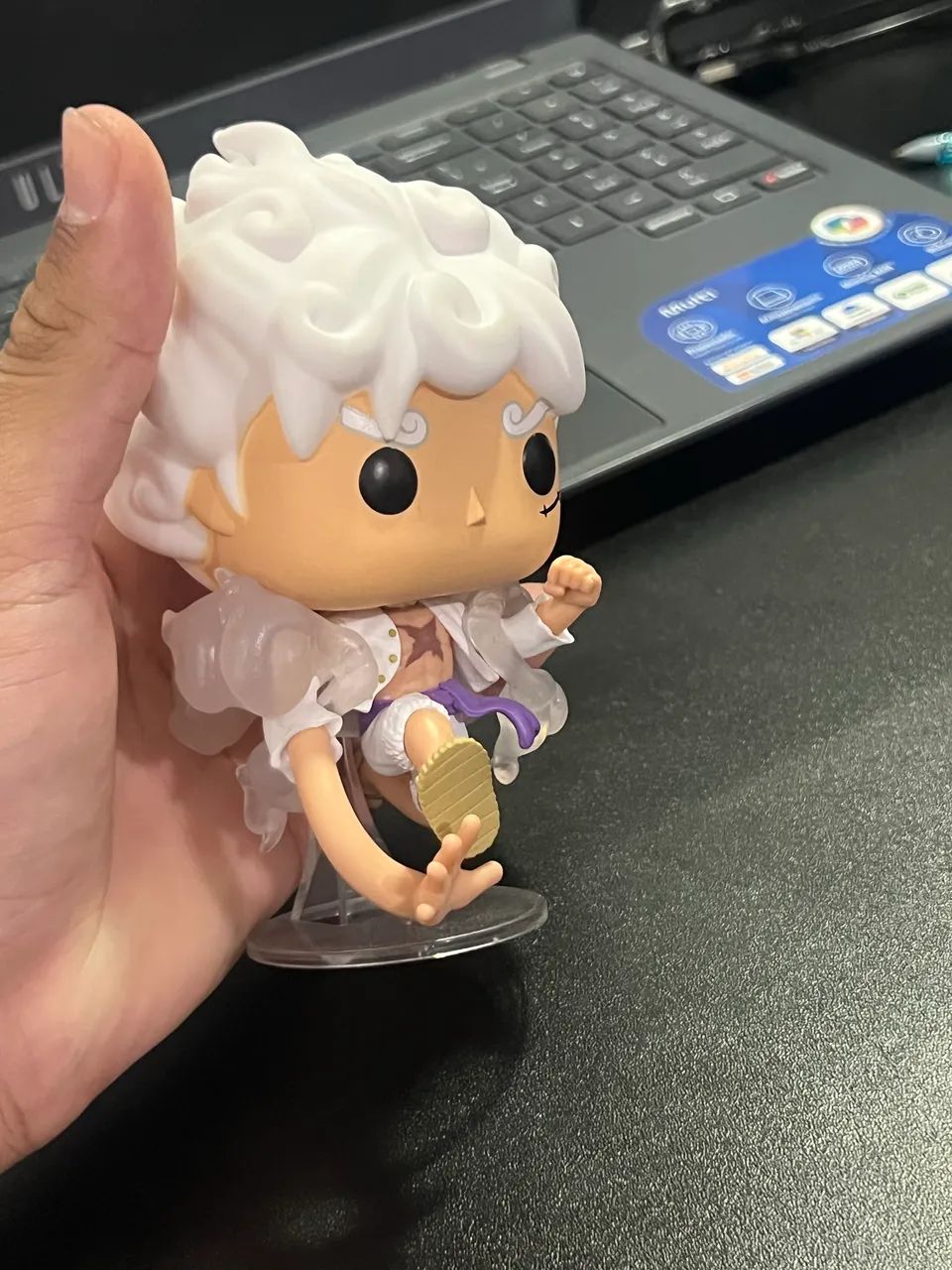 FUNKO DO LUFFY GEAR 5 ORIGINAL NA CAIXA - Foto 4